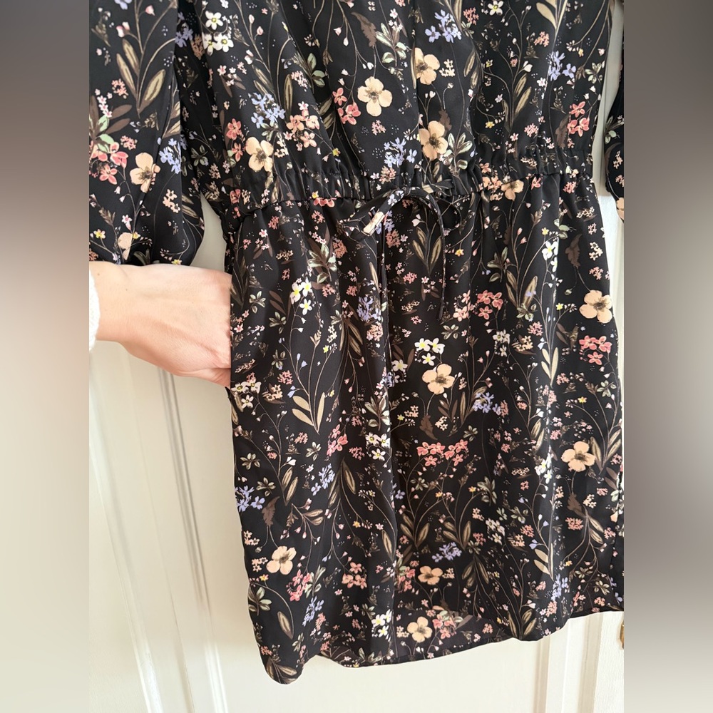 Joe fresh Floral Black Dress - Picture 8 of 12